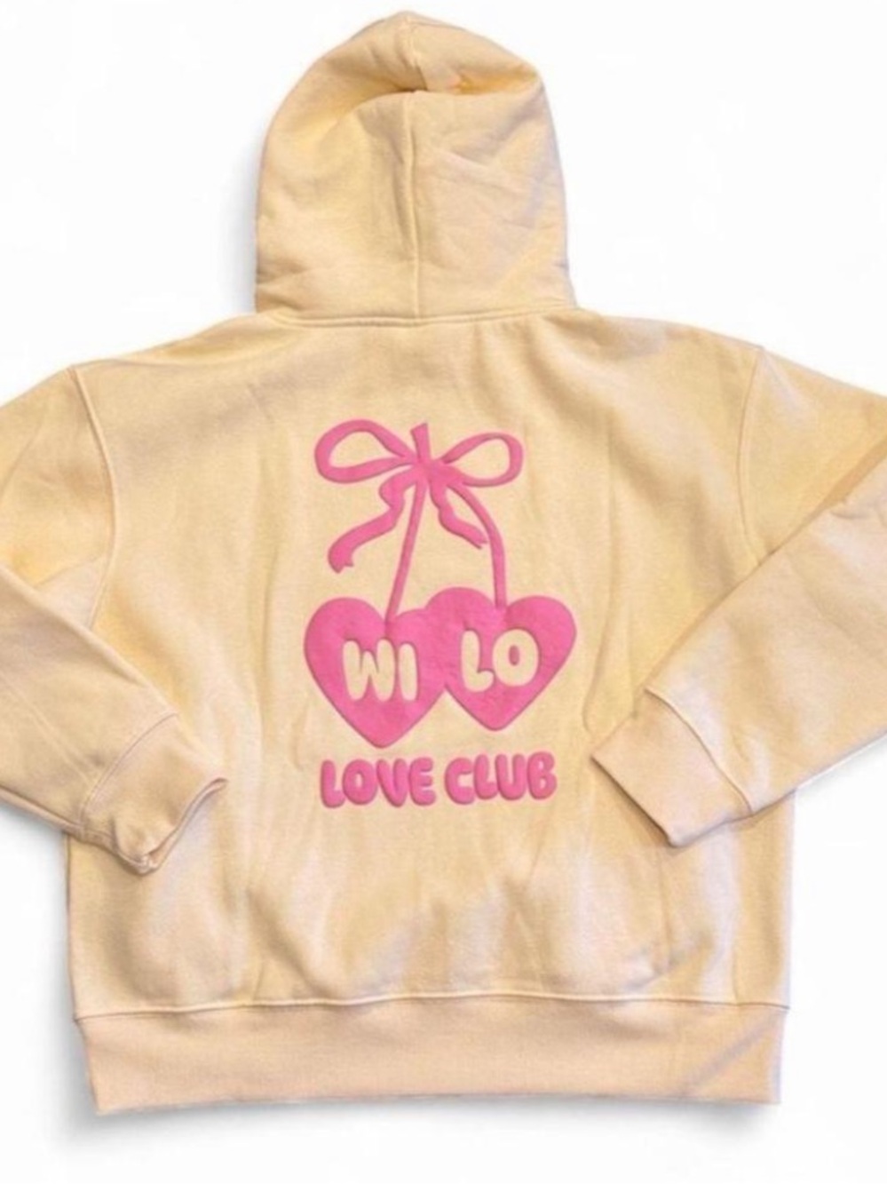 WILO THE LABEL HEART CLUB HOODIE WITH POCKETS!!! Bonus socks!! M